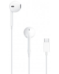 Căști cu microfon Apple - EarPods USB-C, alb
