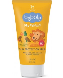 Lapte de protectie solara Bebble - SPF 50, 150 ml