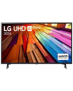 Smart TV  LG - 50UT80003LA, 50'', DLED, 4K, negru 