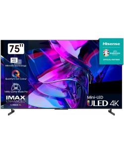Televizor smart Hisense - 75U7KQ, 75'', ULED, 4K,negru
