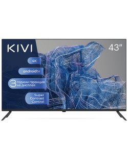Televizor smart KIVI - 43U740NB, 43'', DLED, UHD, negru 