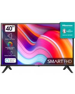 Televizor smart Hisense - 40A4K, 40'', DLED, FHD, negru