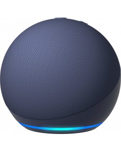 Boxa smart Amazon - Echo Dot 5, albastruă
