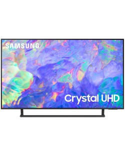 Televizor smart Samsung - 50CU8572, 50'', 4K, LED, gri închis