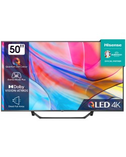 Televizor smart Hisense - 50A7GQ, 50", DLED, UHD, gri