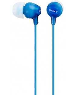 Casti Sony MDR-EX15LP - albastre