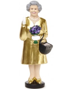 Figura solară Kikkerland - Regina Elisabeta a II-a