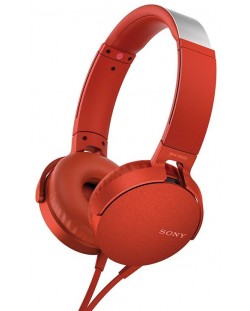 Casti Sony MDR-550AP - rosii