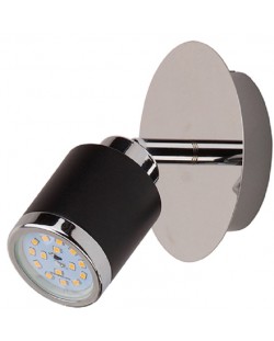 Plafoniera cu spot Omnia - Akoma, IP20, GU10, 1 x 40W, 230V, negru