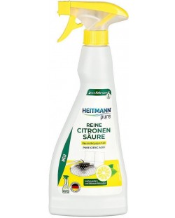 Spray cu acid citric Heitmann - Pure, 500 ml, cu pompă