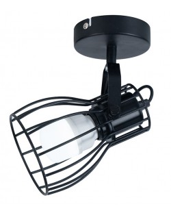 Plafoniera cu spot Omnia - Tirion, IP20, E27, 1 x 40W, 220V, negru