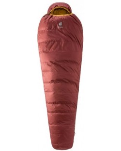 Sac de dormit Deuter - Astro 300 ZL, 205 cm, roșu