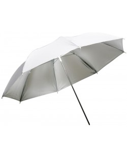 Umbrelă reflectorizantă argintie DYNAPHOS - 105cm
