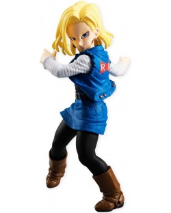 Figurină Banpresto Animation: Dragon Ball Z - Android 18 (Styling Collection), 9 cm