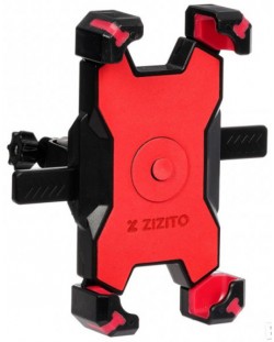 Suport pentru telefon pentru carucior Zizito - roșu, 14x7,5 cm