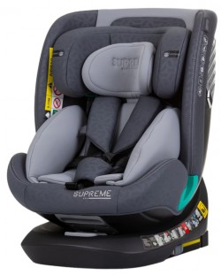 Scaun auto Chipolino - Supreme, 360°, IsoFix, i-Size, 40-150 cm, granit