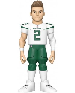 Statuetă Funko Gold Sports: NFL - Zach Wilson (New York Jets), 30 cm