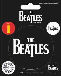 Stickere Pyramid Music:  The Beatles - Black