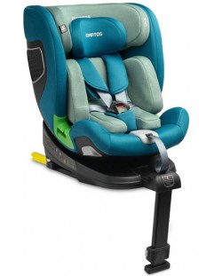 Scaun auto Caretero - Kamptos, IsoFix, i-Size, 40-150 cm, albastru