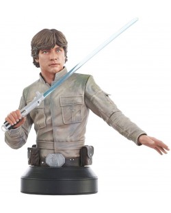 Gentle Giant Movies: Star Wars - Luke Skywalker (Episodul V) statuie bust, 15 cm