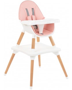 Scaun de masa pentru copii  Kikka Boo - Multi 3in1, Pink