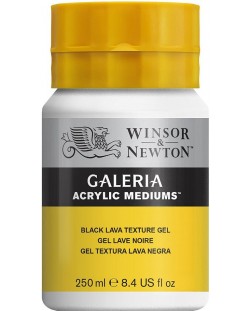 Gel structural Winsor & Newton - Galeria Black Lava, 250 ml