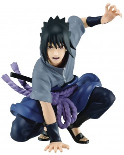 Statuetă Banpresto Animation: Naruto Shippuden - Uchiha Sasuke (Panel Spectacle), 9 cm