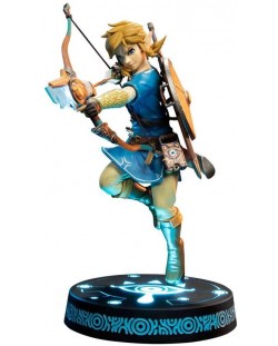 Statueta First 4 Figures Games: The Legend of Zelda - Link (Breath of the Wild), 25 cm