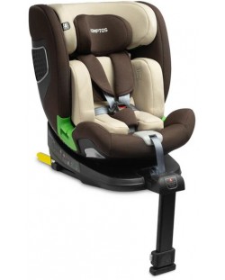 Scaun auto Caretero - Kamptos, IsoFix, i-Size, 40-150 cm, Bej