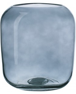 Vază de sticlă ADS - Albastru inchis, 17 x 15 x 20 cm