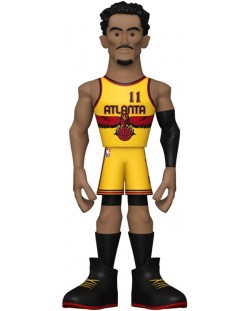 Statuetă Funko Gold Sports: Basketball - Trae Young (Atlanta Hawks), 13 cm