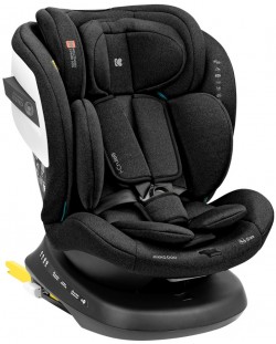 Scaun auto KikkaBoo - i-Cruise, IsoFix, i-Size, 40-150 cm, Black