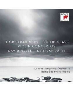 David Nebel - Stravinsky & Glass: Violin Concertos (CD)	