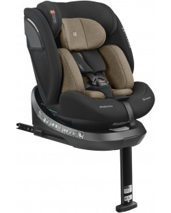 Scaun auto KikkaBoo - i-Orbit, IsoFix, i-Size, 40-150 cm, Beige