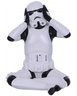 Statueta Nemesis Now Star Wars: Original Stormtrooper - Hear No Evil, 10 cm