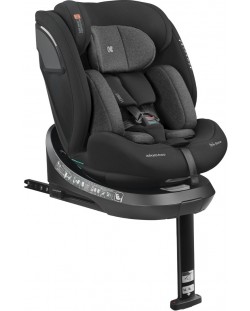 Scaun auto KikkaBoo - i-Orbit, IsoFix, i-Size, 40-150 cm, Dark Grey