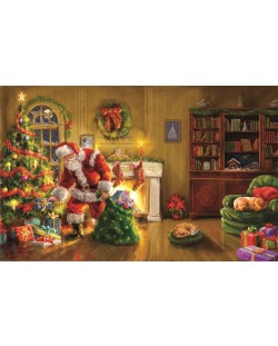 Puzzle SunsOut de 550 piese - Marcello Corti, Santa's Special Delivery