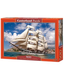 Puzzle Castorland de 500 piese - Plecarea vaporului din port