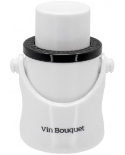 Dop de șampanie cu pompă 2 în 1 Vin Bouquet - VB FIT 1159, alb