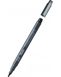 Pentel Pointliner - 3,0 mm, negru