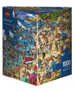 Puzzle Heye de 1000 piese - Tarmul marii, Boirgit Tanc