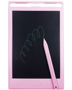 Tableta pentru desenat Kidea - LCD display, roz