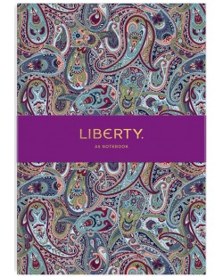 Caiet Liberty - Paisley, A5, 68 de foi