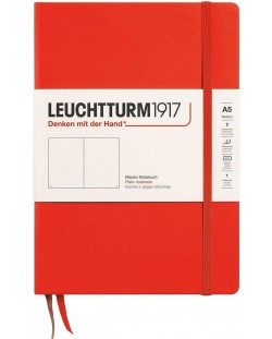 Caiet Leuchtturm1917 New Colours - A5, pagini albe, Lobster, coperte rigide
