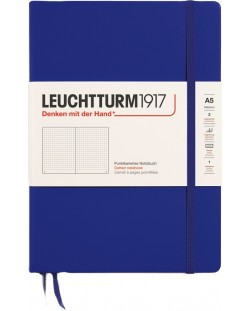 Caiet Leuchtturm1917 New Colours - A5, pagini punctate, Ink