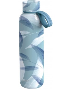 Sticlă termică Quokka Solid - Blue Wind, 630 ml