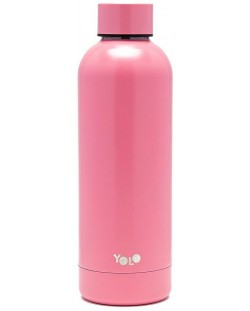 Sticla termică YOLO - Pink, 500 ml