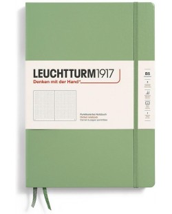 Caiet Leuchtturm1917 Composition - B5, verde deschis, pagini cu puncte, copertă rigidă