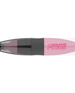 Marker de text Ico Focus - roz pastel