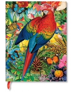 Carnețel Paperblanks - Tropical Garden, 18 х 23 cm, 72 pagini